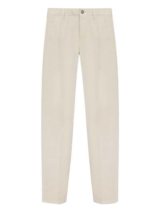 Eleventy button-fastening trousers - Neutrals