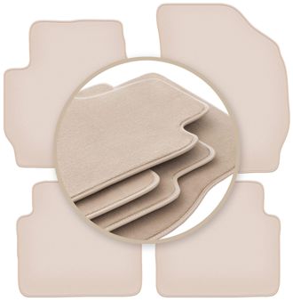OEM Alfombrillas Premium Beige Para: Mazda Tribute Suv 2000-2011
