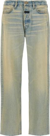 Fear of God Cotton Straight-Leg Mens Jeans