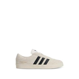 Yohji Yamamoto Schoenen, Heren, Wit, 41 1/2 EU, Leer, Gazelle Sneakers
