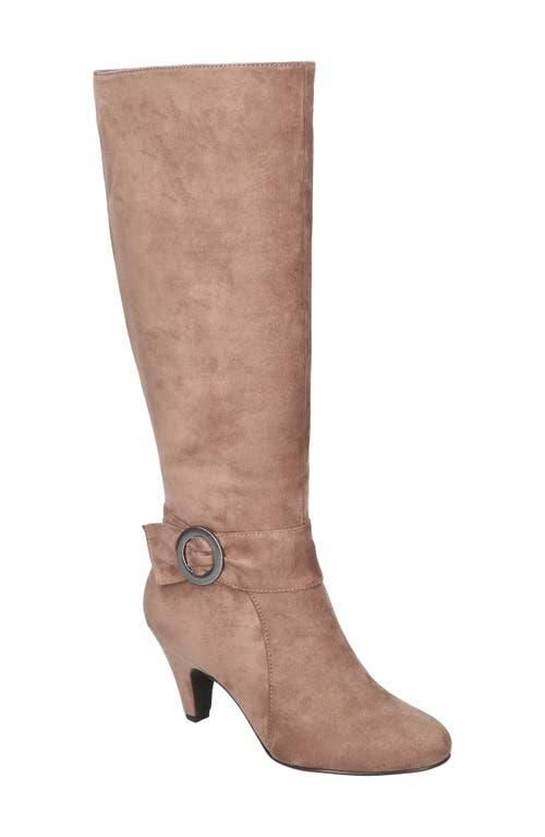 Coperni Womens Bridge Boots in Beige Taupe | Size 36