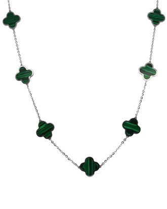 Italian Gold, Inc 14K Italian Gold Clover Necklace