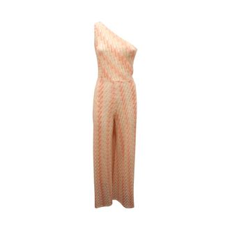 PHO Firenze 4321144 Tuta Monospalla Lurex Jumpsuit - Dames - Jumpsuits - Veelkleurig - S - Jumpsuits & Playsuits