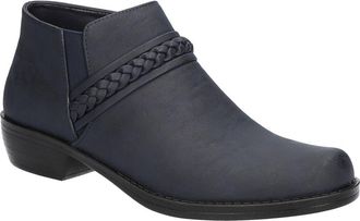 Easy Street Jalia Braided Bootie in Navy/Gore at Nordstrom Rack, Size 6