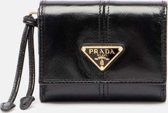 Prada Portafoglio in pelle con logo