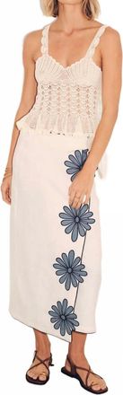 Carolina K Shell Crochet Top In Ivory