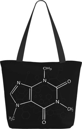 AOOEDM CaffeeMolecule Ladies Shopping Bag 13x11x7in.The Perfect ValentineS Day Gift.It Is The Best ValentineS Day Gift For Mom, Daughter, Wife,Etc