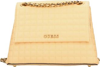 Guess Tassen, Dames, Geel, ONE Size, Leer, Schoudertas