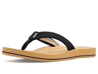Reef Reef Cushion Breeze Womens Sandals Black/Tan : 10 B - Medium, Synthetic