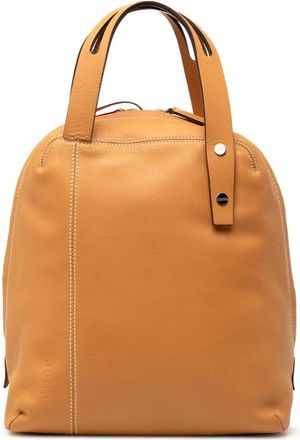 Loewe Pre-owned Handbags, female, Brown, Size: ONE SIZE Pre-owned Leather Handbag