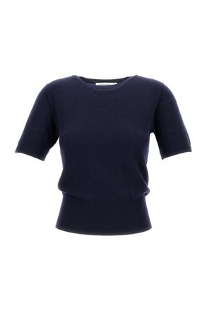 Extreme Cashmere Blue N.416 Noor Short Sleeve T-Shirt