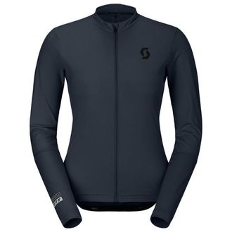 Scott Jersey Endurance L/S Velotrikot f&uuml;r Damen | blau