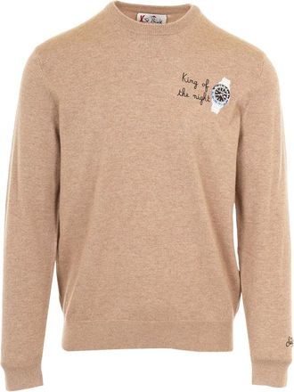 MC2 Saint Barth Maglieria Girocollo - - Knitwear - Uomo - Beige - L