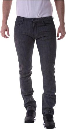 Armani Jeans Jeans - Heren - Slim Fit Jeans - Zwart - W38 - Katoen - Jeans