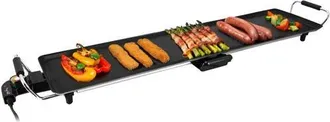 MegaChef 35 Inch Electric Grill with Drip Tray and Non-Stick Coating in Black at Nordstrom