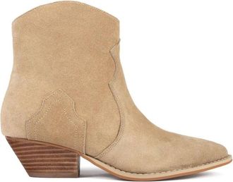 L37 Cowboylaarzen - Dames - Cowboylaarzen - Beige - 36 EU - Schoenen
