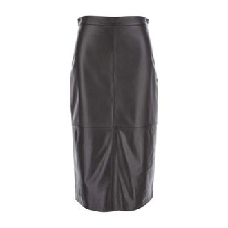 Antonelli Dames, Rokken, Bruin, Maat: XS Leer