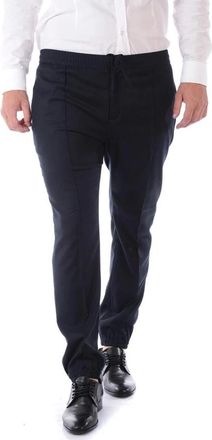 Daniele Alessandrini Jeans - Heren - Slim Fit Broeken - Blauw - XL - Polyester - Broeken