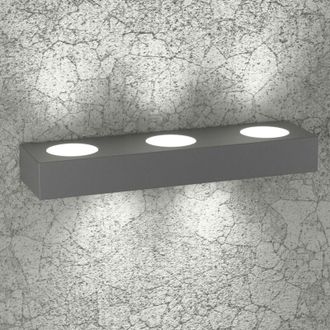 Top-Light Applique Moderno Beaside Metallo Sabbia 5 Luci Gx53