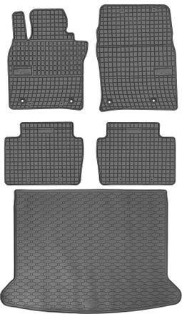 OEM Mazda Cx-30 Crossover De 2019 (juego) - Alfombrillas De Goma Para Coche + Alfombrilla Para Maletero