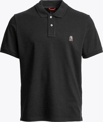 Parajumpers Mens Parajumpers Wellington Mens Polo Shirt - Black 541 - Size: 42