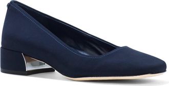 Donald J Pliner Womens Dreww Ballet Pumps In Blue