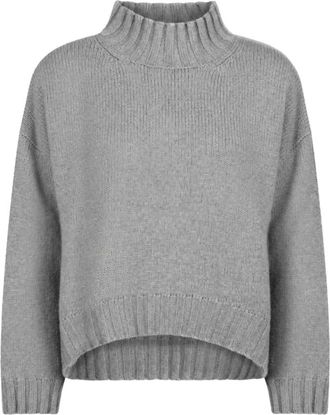 Warm-Me Truien & Vesten, Dames, Grijs, L, Cashmere Truien