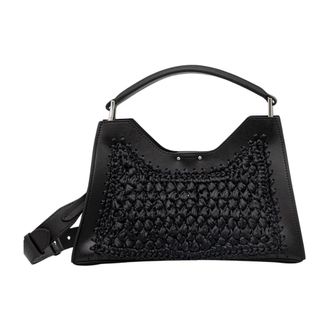 Gianni Chiarini Tassen, Dames, Zwart, ONE Size, Polyester, Aurora Handtas