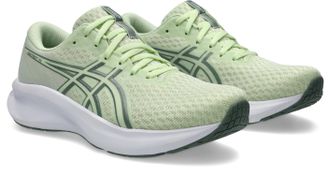 Asics Laufschuh ASICS PATRIOT 14, Damen, Gr. 42,5, gr&uuml;n (whisper gr&uuml;n, monument blau), Textil, Schuhe Laufschuh