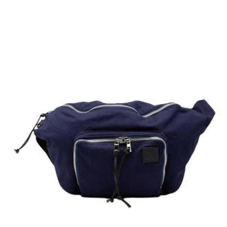 Loewe Pre-owned Belt Bags, female, Blue, Size: ONE SIZE Pre-owned Fanny pack