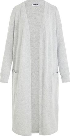 Noisy May Womens Nmcity L/S Long Noos Cardigan, Light Grey Mix, XS