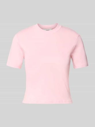 Topshop T-Shirt mit Rundhalsausschnitt in Pink, Gr&ouml;&szlig;e XS