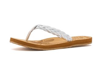 Roxy Feel Breezie Womens Sandals Smooth White : 10 M, Synthetic