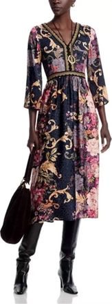 Johnny Was Kimono Sleeve Dress In Cherie