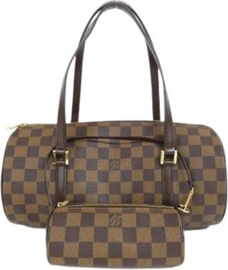 Louis Vuitton Pre-owned Shoulder Bags, female, Brown, Size: ONE SIZE Pre-owned Canvas Shoulder Bag