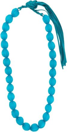 Pleats Please Issey Miyake Collana Shibori - Blu