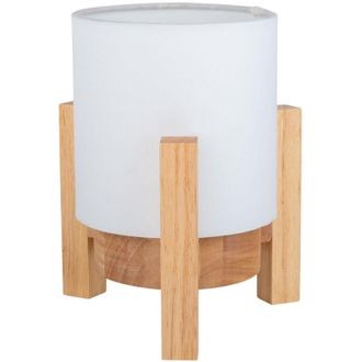N&auml;ve Naeve Madita L&aacute;mpara De Mesa Cil&iacute;ndrica Led Regulable Recargable De 19 Cm, Blanca 2955 K, Sensor T&aacute;ctil