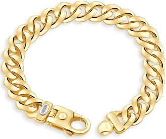 Pompeii3 Mens Cuban 14k Gold (71gram) or Platinum (133gram) 11.5mm Link Bracelet 8.5