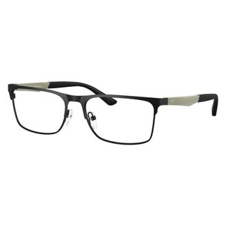 Emporio Armani Glasses, unisex, Black, Size: 56 MM Ea1183 Rectangle Frame
