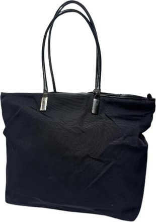 Gucci Pre-owned Leather Tote Bag - Dames - Vintage Shopper - Zwart - ONE Size - Leer - Vintage