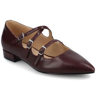 Journee Collection Womens Gretel Multistrap Ballet Pumps