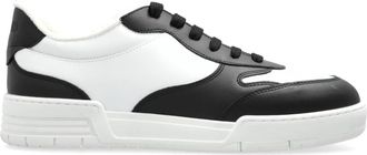 Moschino Leren sneakers - Heren - Sneakers - Wit - 41 EU - Leer - Schoenen