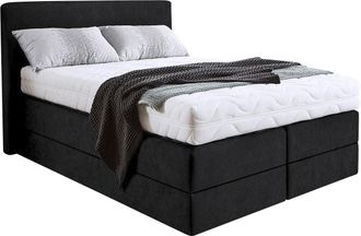 Westfalia Polsterbetten Boxspringbett wahlweise mit Kaltschaum-Topper