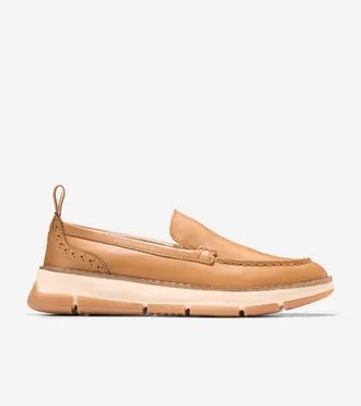 Cole Haan Womens ZER&Oslash;GRAND Rella Venetian Loafers - Brown Size 10.5