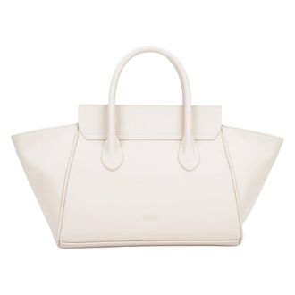 Estro & Luminara Trapeze Tote Bag - female - Estro - Handbags - Beige - ONE SIZE - Bags