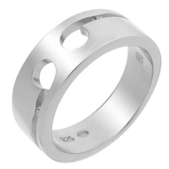 Orphelia Dames 925 Sterling Zilveren Ring - Zilver ZR-3444