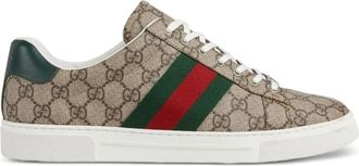Gucci Ace stripe sneakers - Neutrals