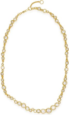 Alexis Bittar Alexis Bittar Asterales Crystal-embellished 14kt Gold-plated Necklace - One Size