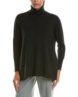 N.Peal N. PEAL Oversize Turtleneck 100% Cashmere Sweater