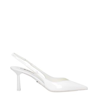 Prada sandalen voor dames witte verf
